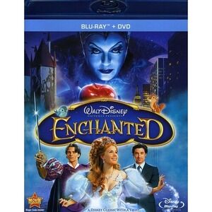 Enchanted (Blu-ray & DVD, 2007) Amy Adams New Sealed